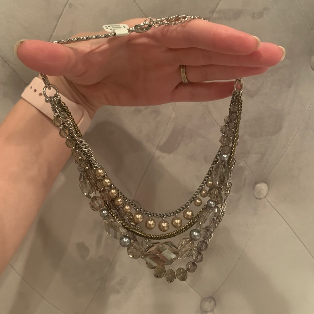 NWT LOFT Multi-Strand Layered Necklace